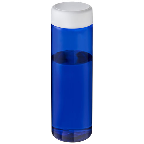 Bouteille d'eau publicitaire 850 ml Ocean Plastic H2O Active® Bleu et Blanc